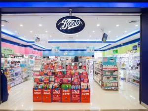 Чоботи аптека роздрібної торгівлі знак